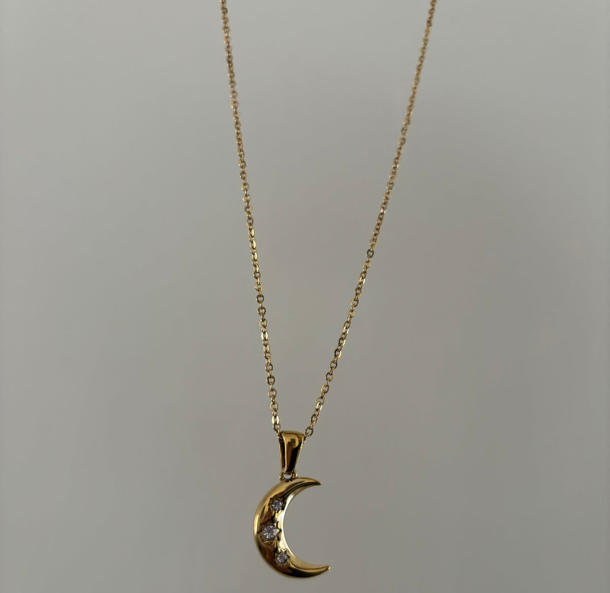 Moonlight Necklace-18k