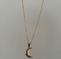 Moonlight Necklace-18k