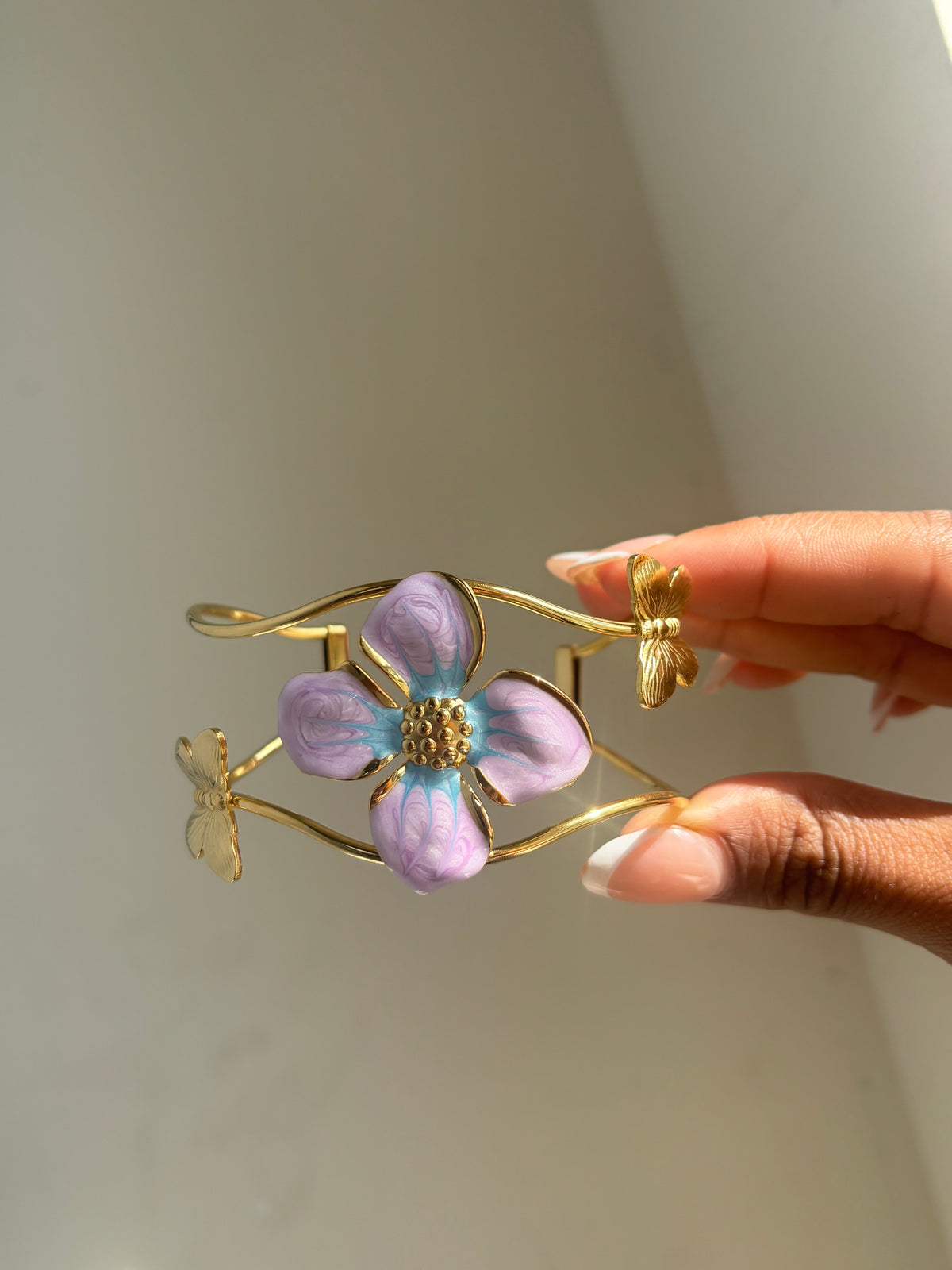 Blossom Butterfly Cuff