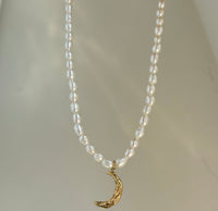 Pearl Moon Necklace